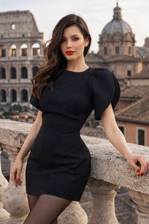 Sukienka MARKISA, Kolor : czarny, IVET.PL - Modna odzież