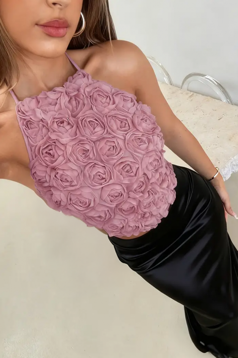 Top ROSILIA, Kolor : pudrowy róż, IVET.PL - Modna odzież