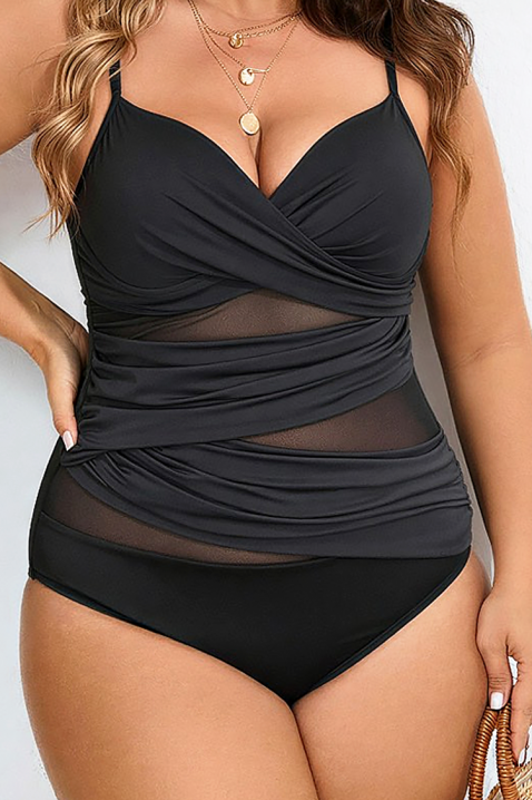 Kostium kąpielowy PETISIA, Kolor : czarny, IVET.PL - Modna odzież