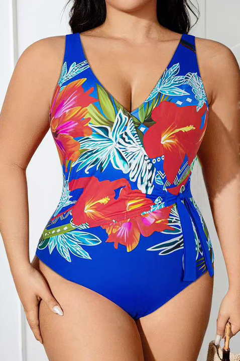 Kostium kąpielowy NAMELINA, Kolor : chabrowy, IVET.PL - Modna odzież