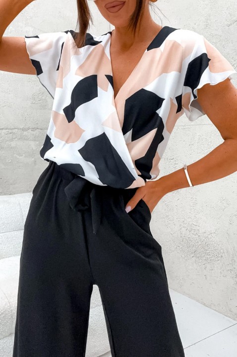 Kombinezon SIMOLTRA BLACK, Kolor : czarny, IVET.PL - Modna odzież