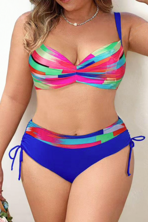 Strój kąpielowy PAMEKSINA, Kolor : chabrowy, IVET.PL - Modna odzież