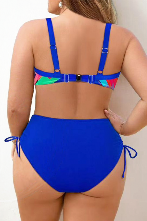 Strój kąpielowy PAMEKSINA, Kolor : chabrowy, IVET.PL - Modna odzież