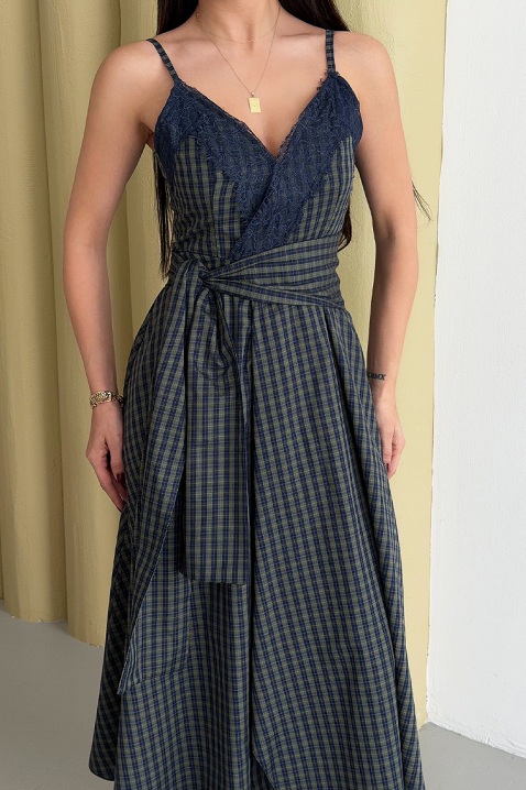 Sukienka ALEKSINIA KHAKI, Kolor : khaki, IVET.PL - Modna odzież