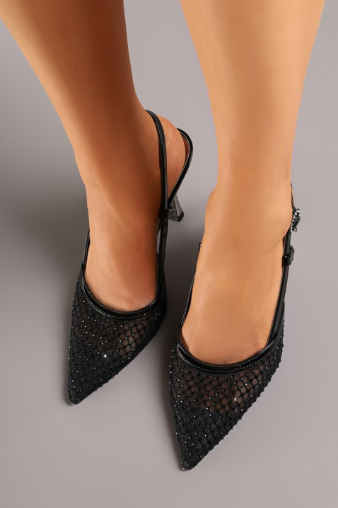 Szpilki ALEANZA, Kolor : czarny, IVET.PL - Modna odzież