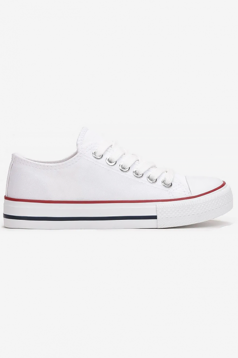 Trampki FRANCO WHITE, Kolor : biały, IVET.PL - Modna odzież