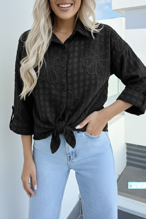 Koszula RENISIA BLACK, Kolor : czarny, IVET.PL - Modna odzież