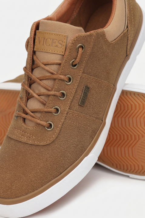 Tenisówki DENISO, Kolor : brązowy, IVET.PL - Modna odzież