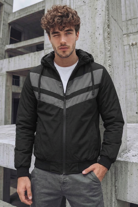 Kurtka ELISIO BLACK, Kolor : czarny, IVET.PL - Modna odzież