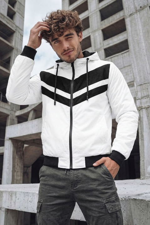 Kurtka ELISIO WHITE, Kolor : biały, IVET.PL - Modna odzież