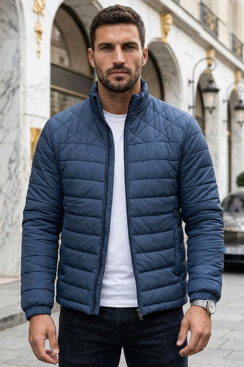 Kurtka LEONSO, Kolor : chabrowy, IVET.PL - Modna odzież