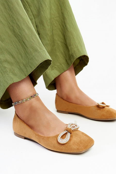 Buty ALEKSITA, Kolor : jasnobrązowy, IVET.PL - Modna odzież