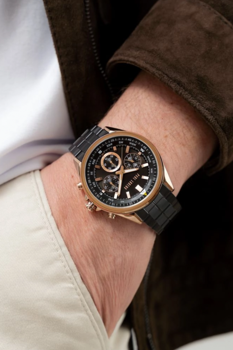 Zegarek męski Paul Lorens PL20009B-1A4, Kolor : czarny, IVET.PL - Modna odzież