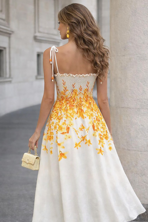 Sukienka ZABROLVA YELLOW, Kolor : żółty, IVET.PL - Modna odzież