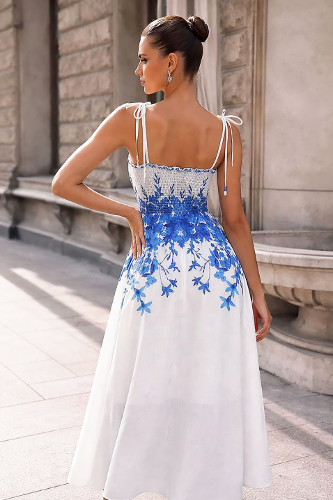 Sukienka ZABROLVA BLUE, Kolor : chabrowy, IVET.PL - Modna odzież