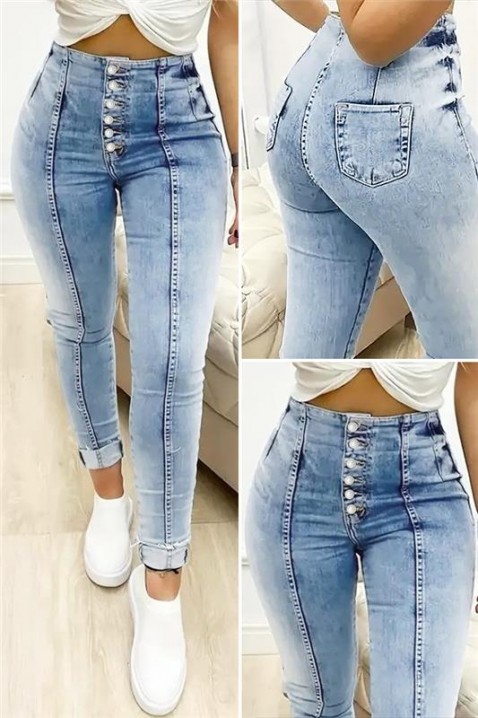 Jeansy CATARELDA, Kolor : błękitny, IVET.PL - Modna odzież