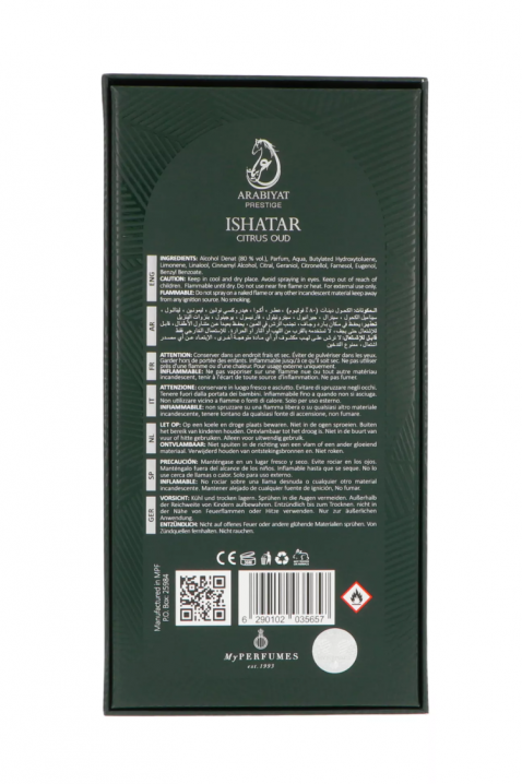 Perfumy Arabiyat Prestige Ishatar Citrus Oud EDP 110 mlIVET.PL - Modna odzież