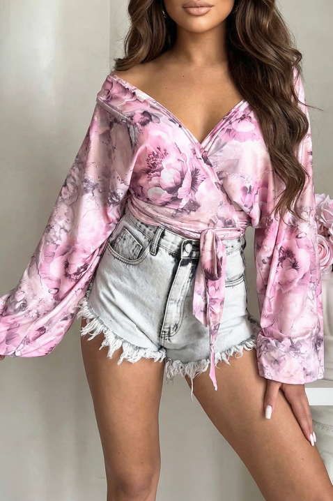 Bluzka BLOMENZA, Kolor : fioletowy, IVET.PL - Modna odzież