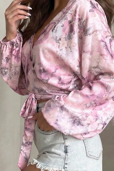 Bluzka BLOMENZA, Kolor : fioletowy, IVET.PL - Modna odzież