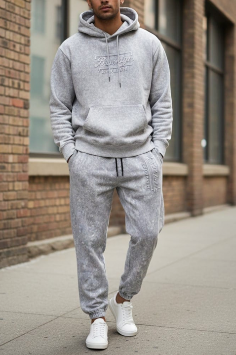 Spodnie RENZOLO GREY, Kolor : szary, IVET.PL - Modna odzież