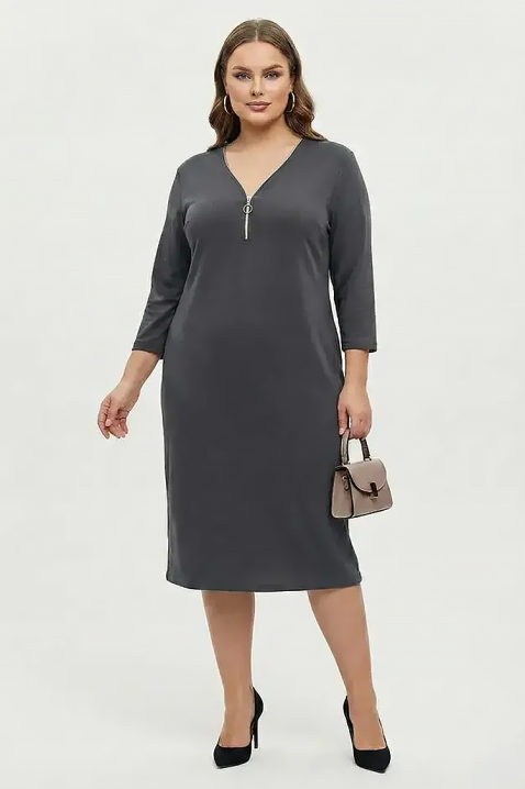 Sukienka KATELISTA GRAY, Kolor : szary, IVET.PL - Modna odzież