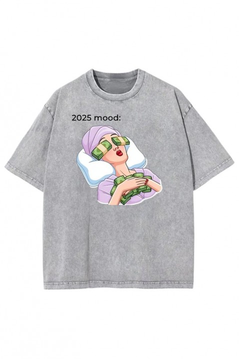 Koszulka OVELANZA GREY, Kolor : szary, IVET.PL - Modna odzież