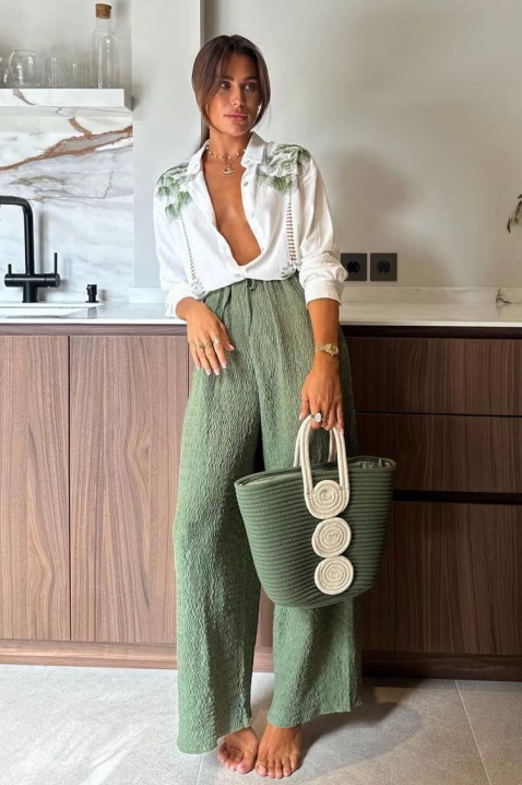 Komplet PALMINZA, Kolor : zielony, IVET.PL - Modna odzież