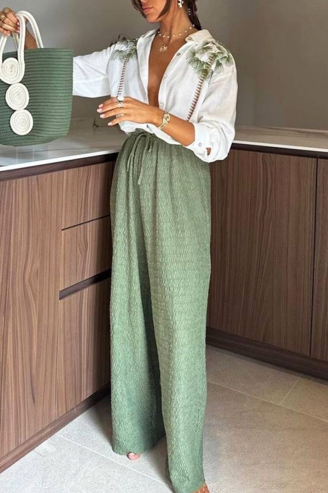 Komplet PALMINZA, Kolor : zielony, IVET.PL - Modna odzież