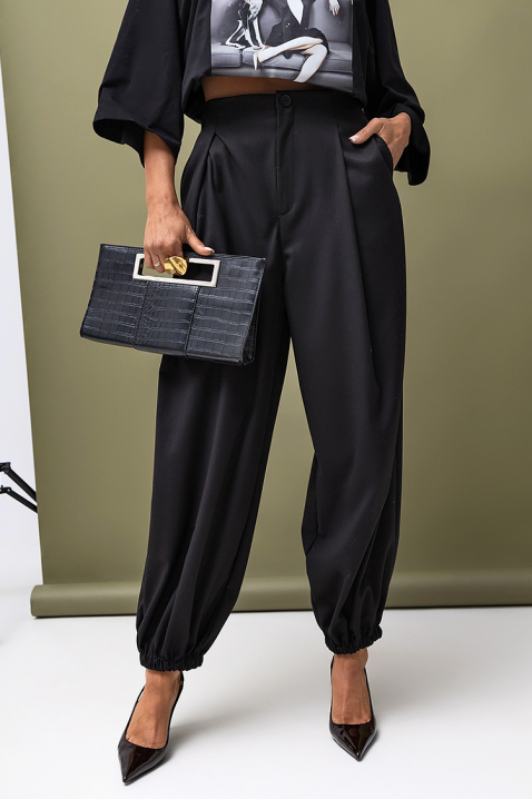 Spodnie DAVRELZA BLACK, Kolor : czarny, IVET.PL - Modna odzież