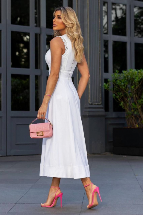 Sukienka PAMESITA, Kolor : biały, IVET.PL - Modna odzież