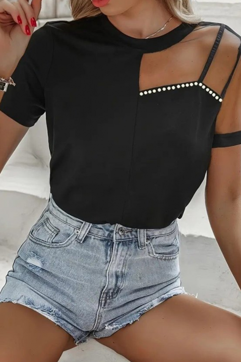 Top MALETISA, Kolor : czarny, IVET.PL - Modna odzież