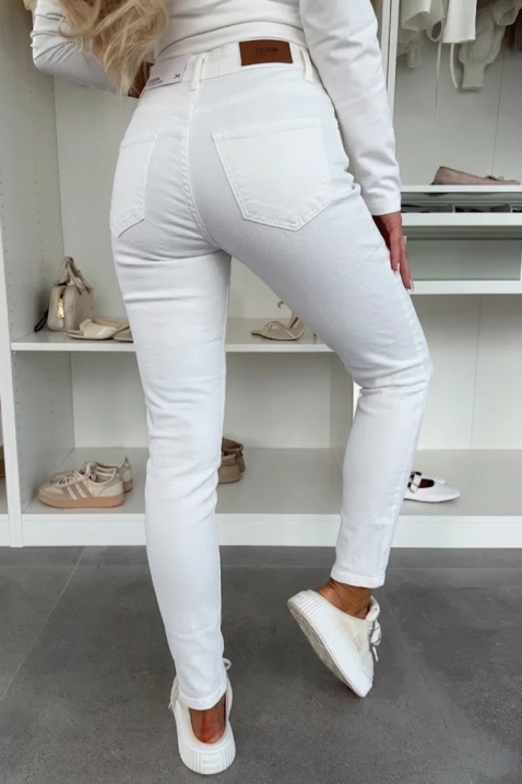Jeansy BLAVRILZA, Kolor : biały, IVET.PL - Modna odzież