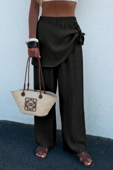 Spodnie DELICIA BLACK, Kolor : czarny, IVET.PL - Modna odzież