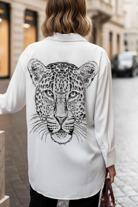 Koszula TRILENDA, Kolor : biały, IVET.PL - Modna odzież