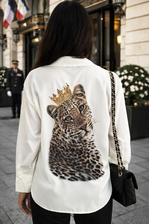 Koszula ZROFELDA, Kolor : biały, IVET.PL - Modna odzież