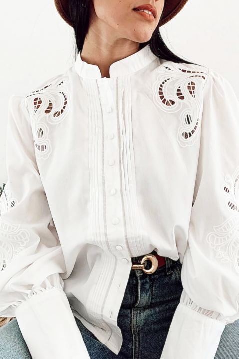 Koszula RILONZEZNA, Kolor : biały, IVET.PL - Modna odzież