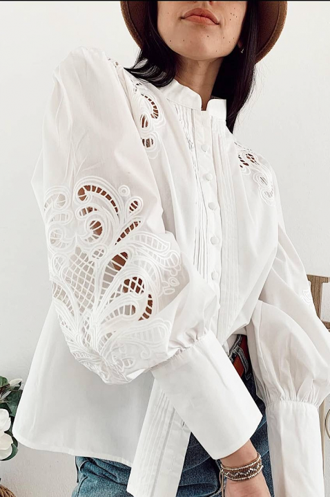 Koszula RILONZEZNA, Kolor : biały, IVET.PL - Modna odzież