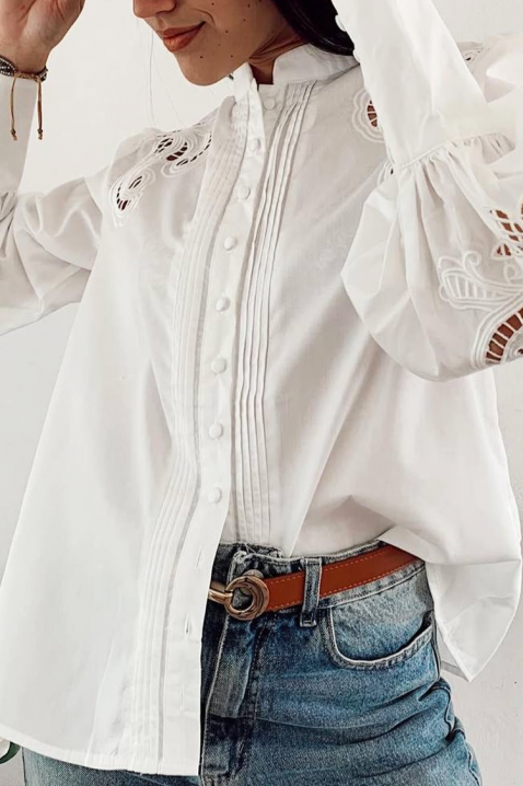 Koszula RILONZEZNA, Kolor : biały, IVET.PL - Modna odzież