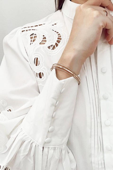 Koszula RILONZEZNA, Kolor : biały, IVET.PL - Modna odzież