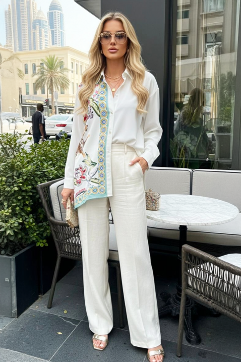 Koszula LUMIZARA, Kolor : biały, IVET.PL - Modna odzież