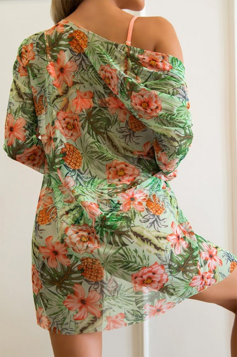 Komplet plażowy TRIONITA GREEN, Kolor : zielony, IVET.PL - Modna odzież