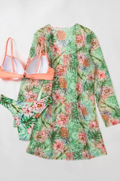 Komplet plażowy TRIONITA GREEN, Kolor : zielony, IVET.PL - Modna odzież