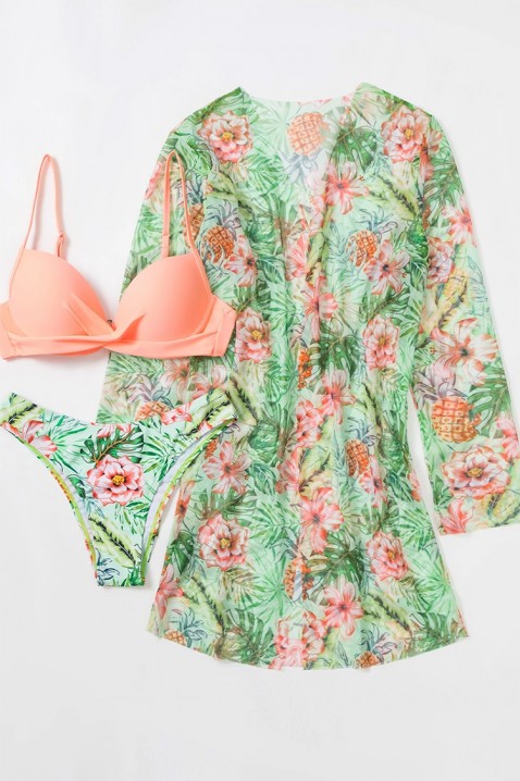 Komplet plażowy TRIONITA GREEN, Kolor : zielony, IVET.PL - Modna odzież