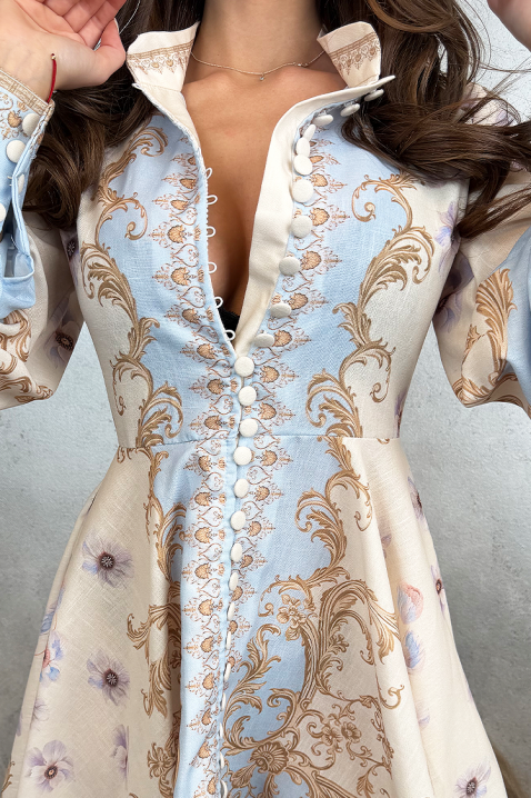 Sukienka IZILANDA, Kolor : wielokolorowy, IVET.PL - Modna odzież