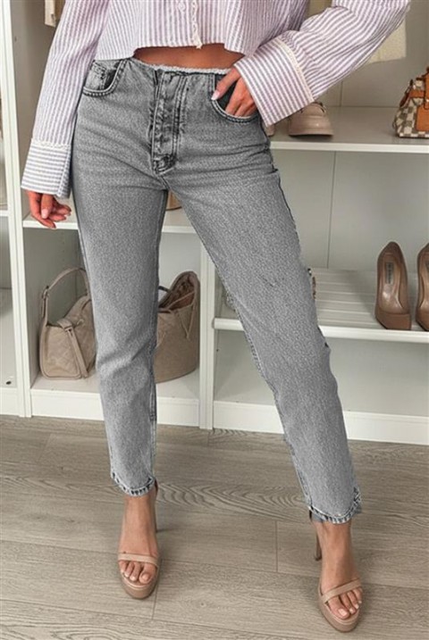 Jeansy VELONDONA, Kolor : jasnnoszary, IVET.PL - Modna odzież