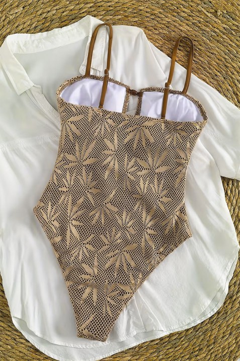 Kostium kąpielowy ALIONZA, Kolor :  beżowy, IVET.PL - Modna odzież