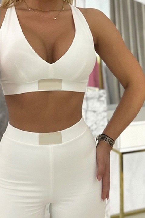 Komplet sportowy VLONZILA WHITE