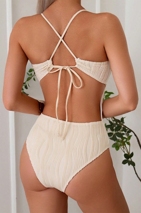 Kostium kąpielowy TRIONEJA, Kolor :  beżowy, IVET.PL - Modna odzież