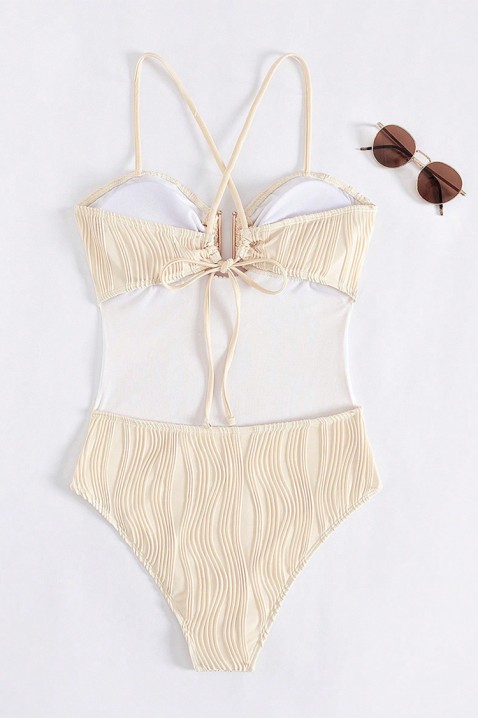 Kostium kąpielowy TRIONEJA, Kolor :  beżowy, IVET.PL - Modna odzież