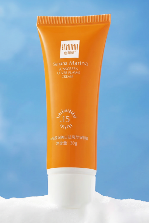 Krem przeciwsłoneczny SENANA Face Sunscreen SPF 15IVET.PL - Modna odzież